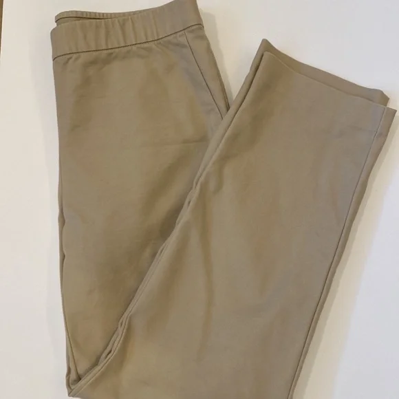 J Jill~Pull on Cropped Pants~Khaki Tan~4 Petite - Picture 2 of 8